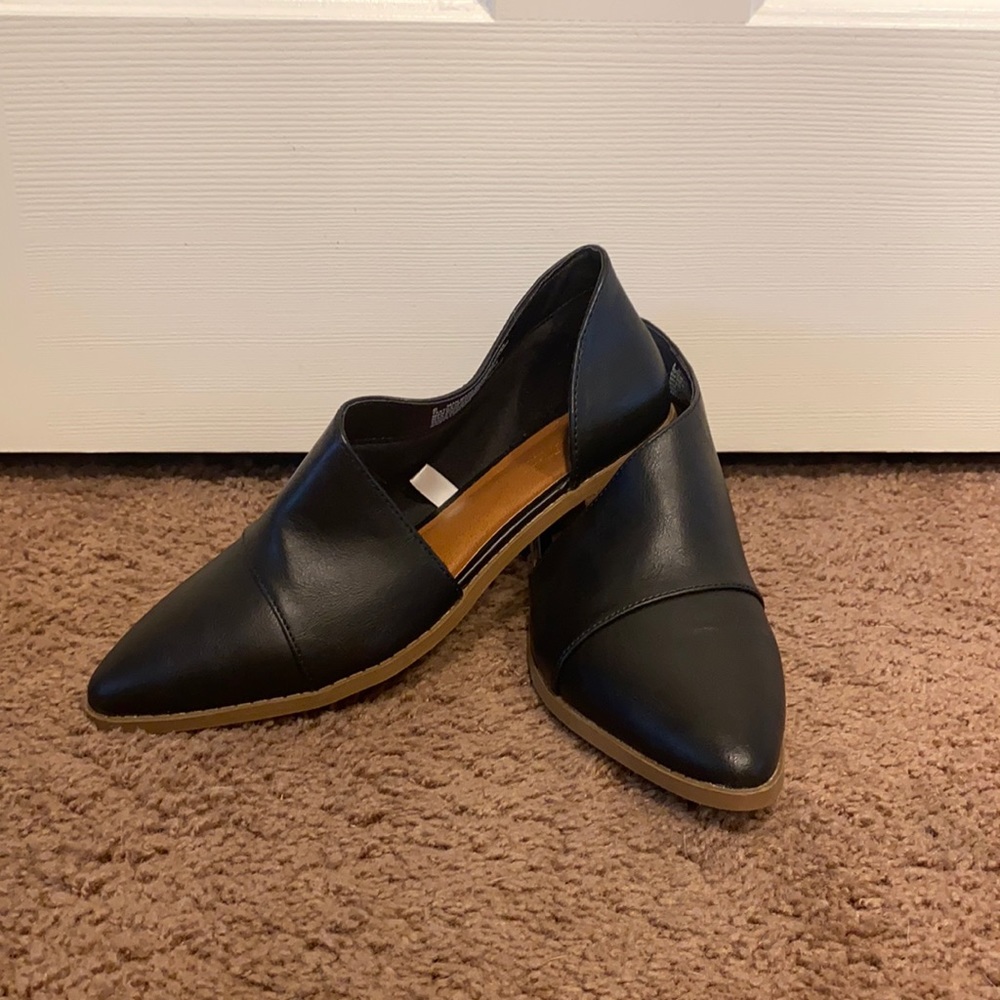 Black Cut-Out Booties